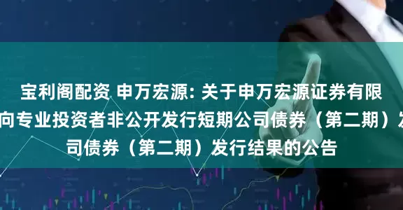 宝利阁配资 申万宏源: 关于申万宏源证券有限公司2025年面向专业投资者非公开发行短期公司债券（第二期）发行结果的公告
